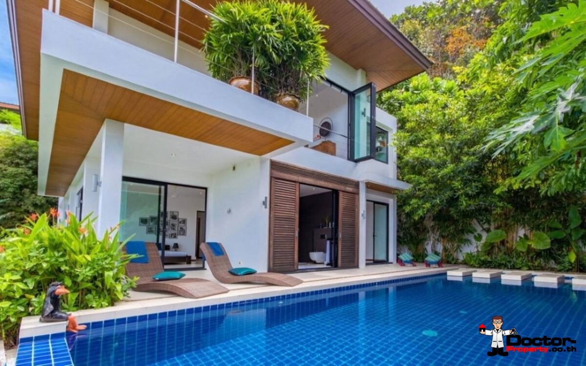 Amazing 5 Bedroom Sea View Villa - Bang Tao Beach - Phuket West - for sale