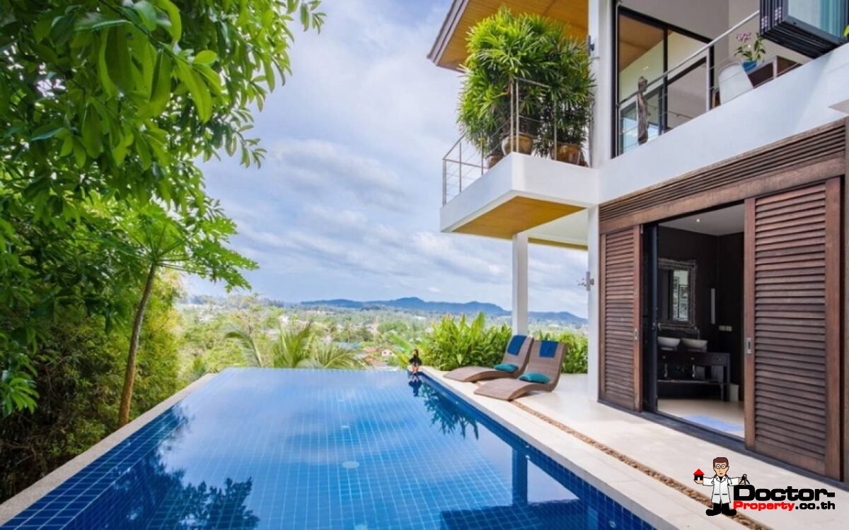 Amazing 5 Bedroom Sea View Villa - Bang Tao Beach - Phuket West - for sale