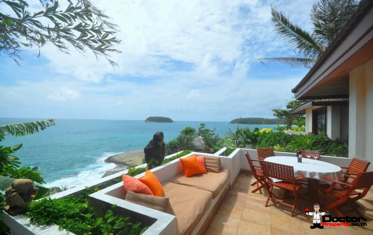 Beachfront 4 Bedroom Pool Villa - Kata Beach - Phuket South - for sale