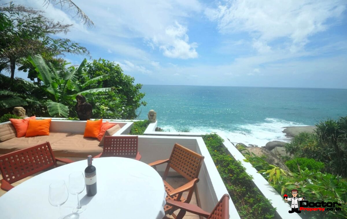 Beachfront 4 Bedroom Pool Villa - Kata Beach - Phuket South - for sale