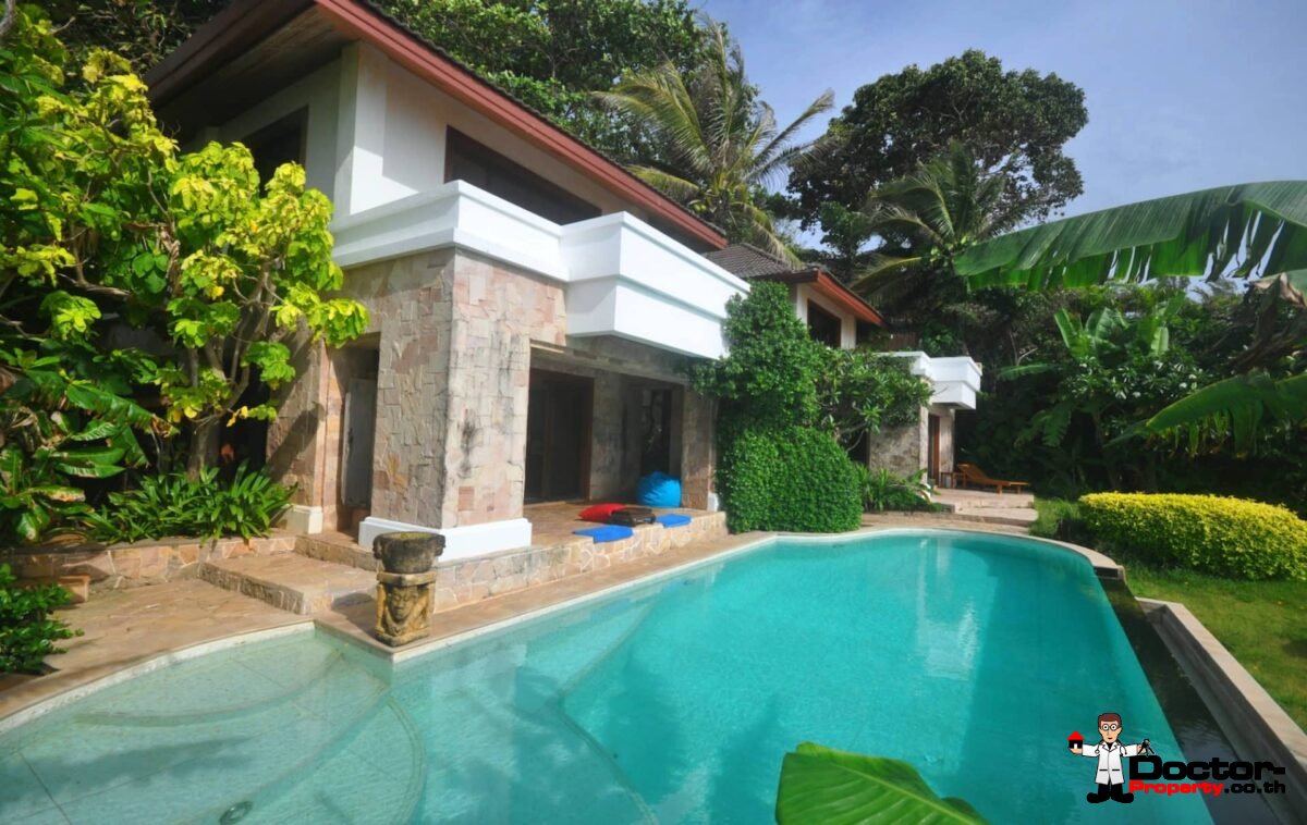 Beachfront 4 Bedroom Pool Villa - Kata Beach - Phuket South - for sale