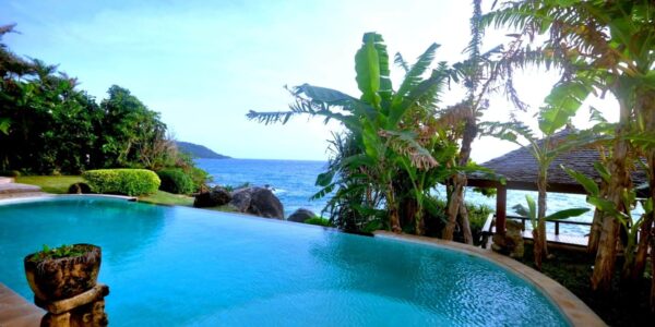 Beachfront 4 Bedroom Pool Villa - Kata Beach - Phuket South - for sale