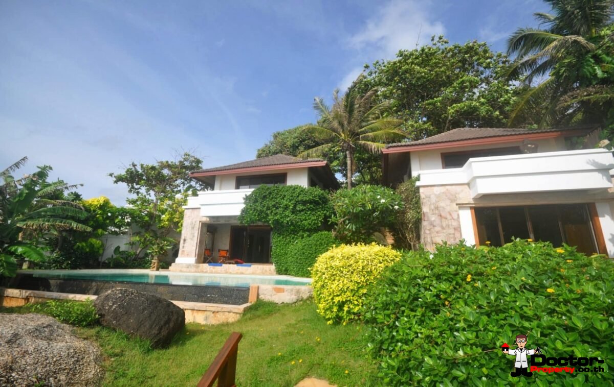 Beachfront 4 Bedroom Pool Villa - Kata Beach - Phuket South - for sale