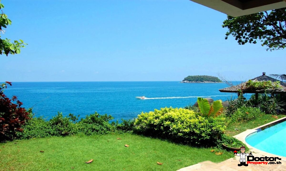 Beachfront 4 Bedroom Pool Villa - Kata Beach - Phuket South - for sale