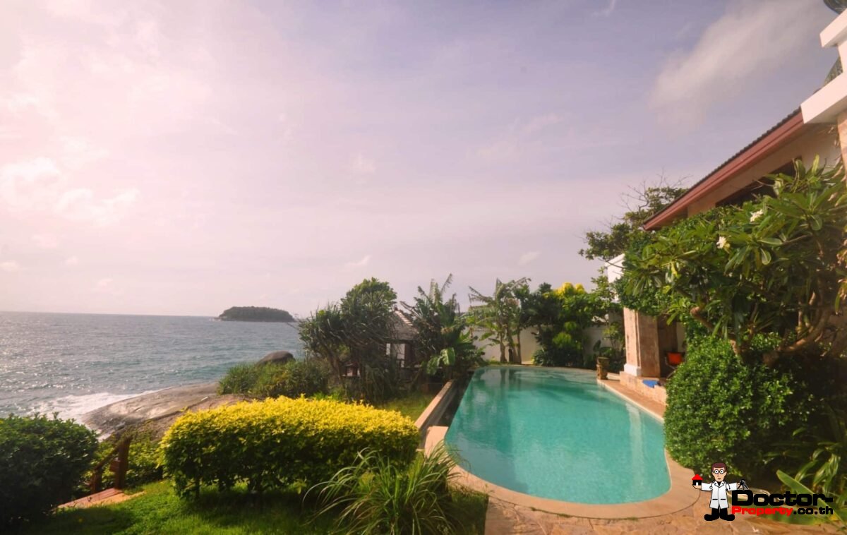 Beachfront 4 Bedroom Pool Villa - Kata Beach - Phuket South - for sale