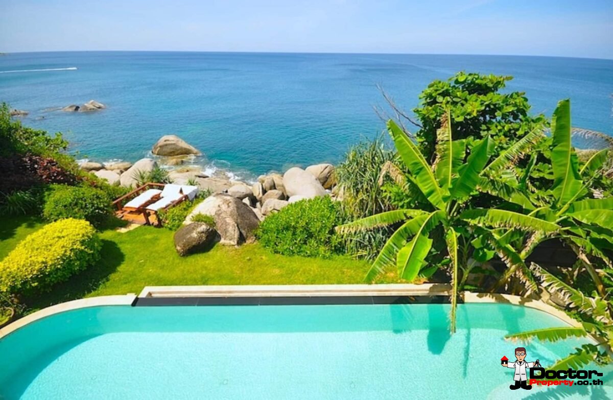 Beachfront 4 Bedroom Pool Villa - Kata Beach - Phuket South - for sale