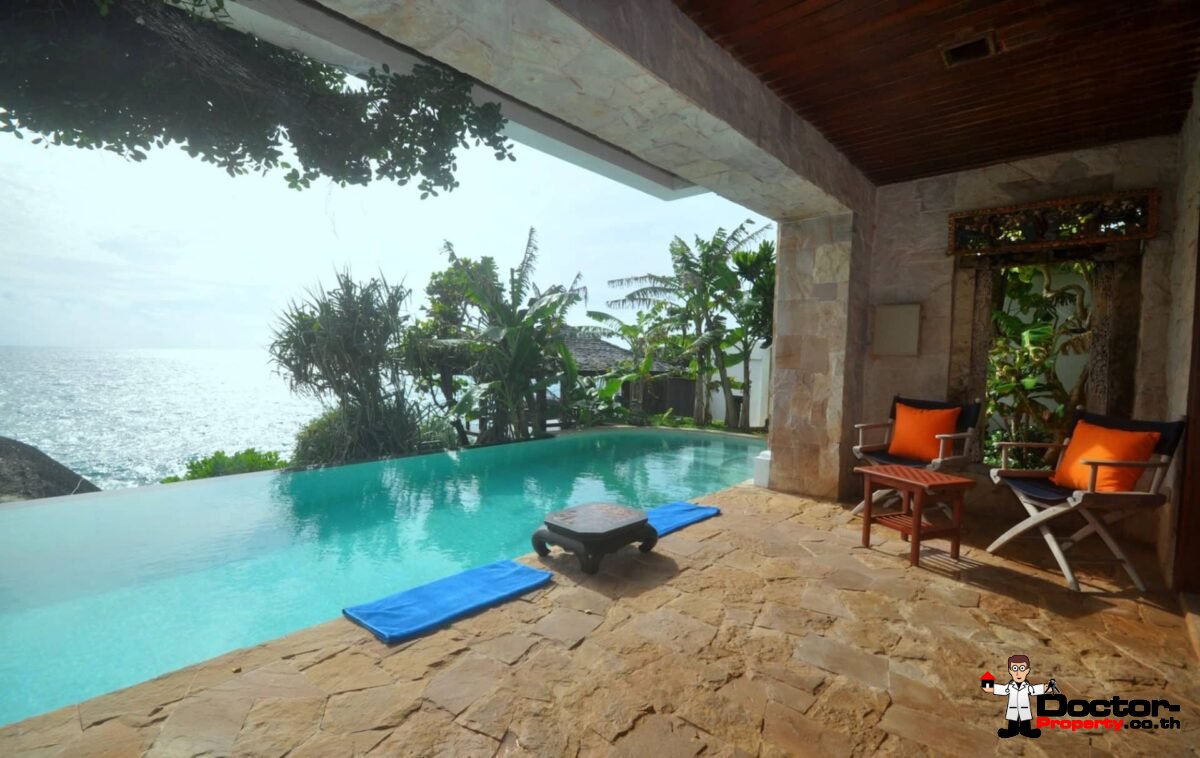 Beachfront 4 Bedroom Pool Villa - Kata Beach - Phuket South - for sale