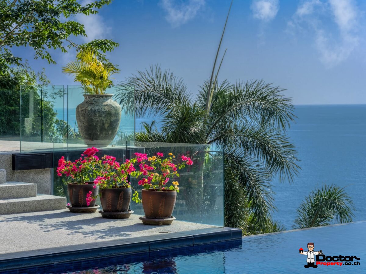Breathtaking Ocean Front 5 Bedroom Villa - Samsara - Kamala Beach – Phuket West – for sale