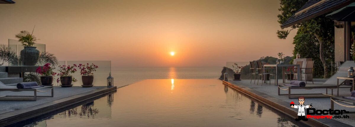 Breathtaking Ocean Front 5 Bedroom Villa - Samsara - Kamala Beach – Phuket West – for sale