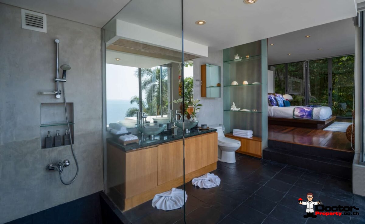 Breathtaking Ocean Front 5 Bedroom Villa - Samsara - Kamala Beach – Phuket West – for sale