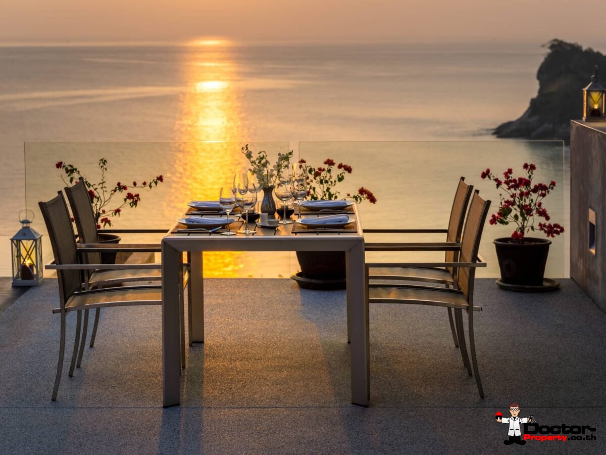 Breathtaking Ocean Front 5 Bedroom Villa - Samsara - Kamala Beach – Phuket West – for sale