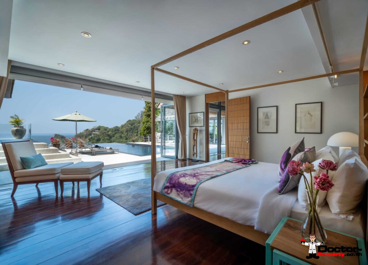 Breathtaking Ocean Front 5 Bedroom Villa - Samsara - Kamala Beach – Phuket West – for sale