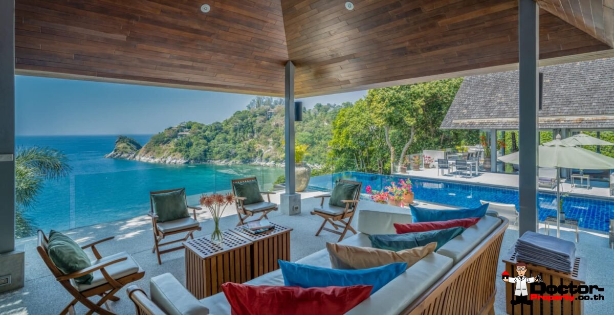 Breathtaking Ocean Front 5 Bedroom Villa - Samsara - Kamala Beach – Phuket West – for sale