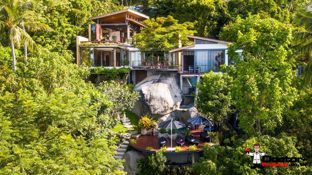 Fantastic 3 Bedroom Sea View Villa - Laem Set - Koh Samui - for sale