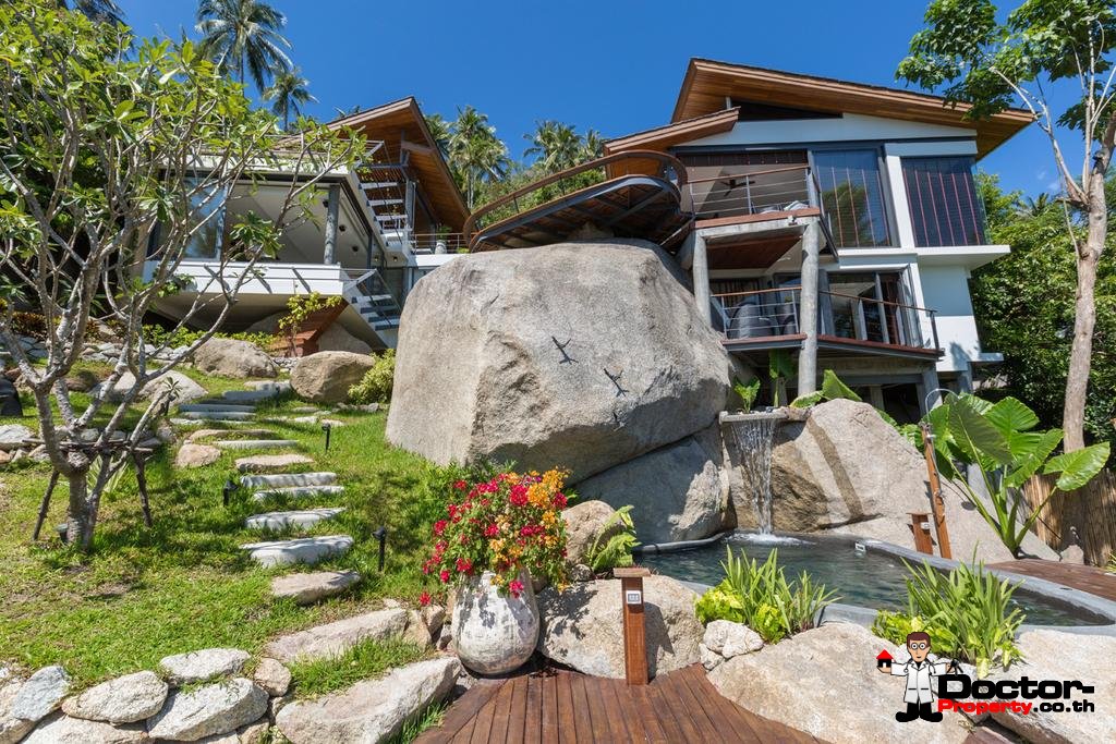 Fantastic 3 Bedroom Sea View Villa - Laem Set - Koh Samui - for sale