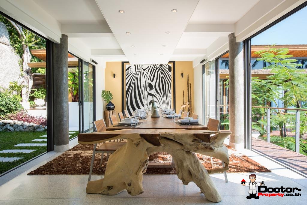 Fantastic 3 Bedroom Sea View Villa - Laem Set - Koh Samui - for sale