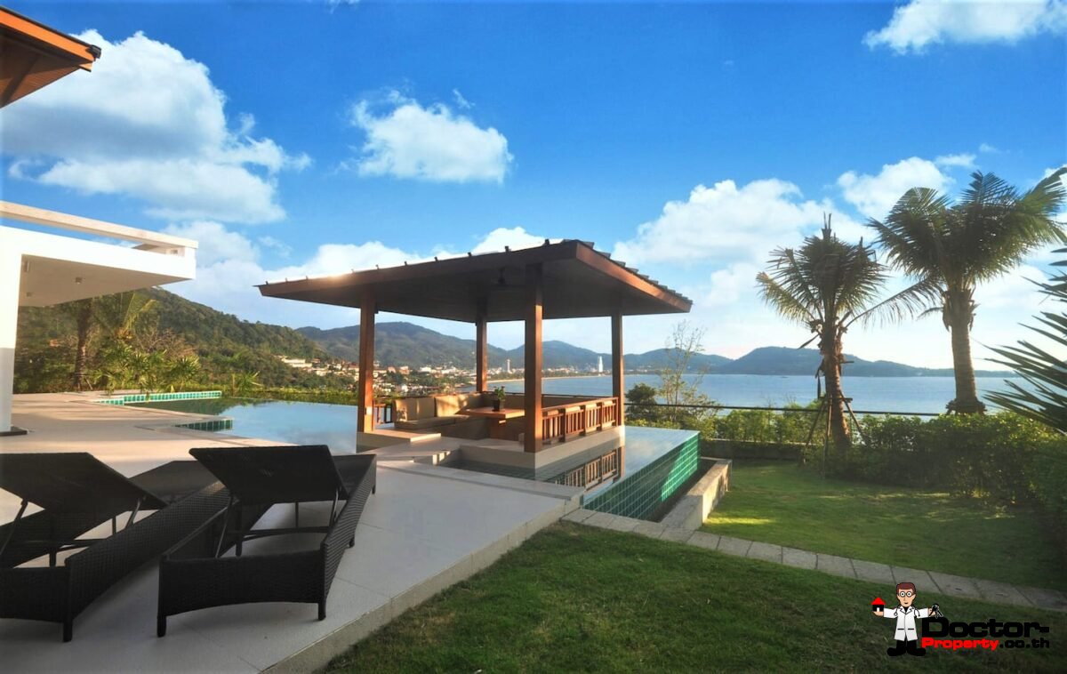 Fantastic 6 Bedroom Villa - Panoramic Sea View - Kalim Beach - Phuket West - for sale