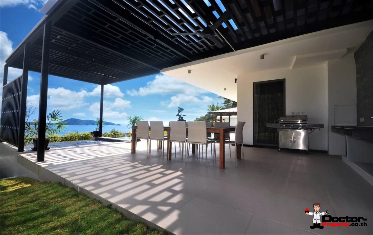 Fantastic 6 Bedroom Villa - Panoramic Sea View - Kalim Beach - Phuket West - for sale