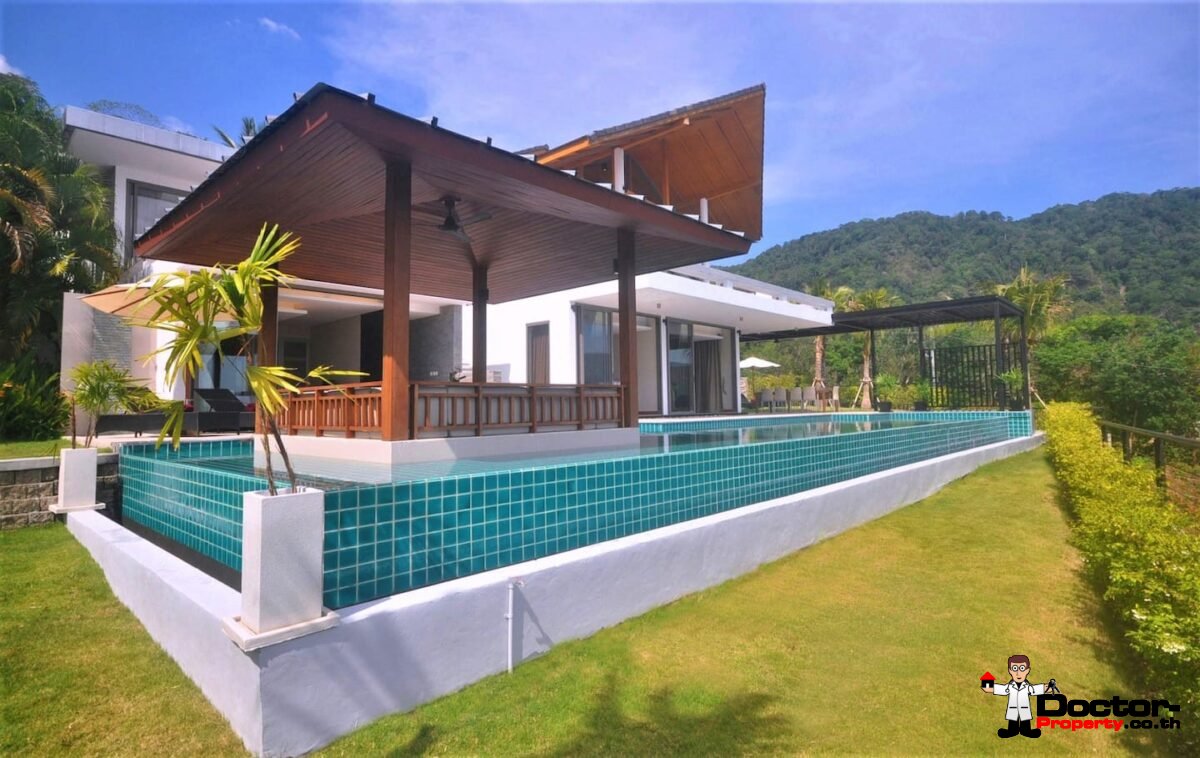 Fantastic 6 Bedroom Villa - Panoramic Sea View - Kalim Beach - Phuket West - for sale