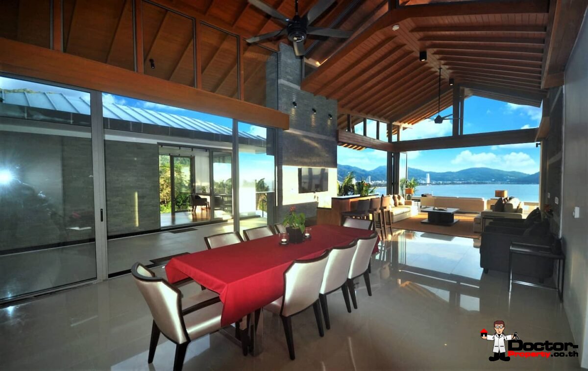Fantastic 6 Bedroom Villa - Panoramic Sea View - Kalim Beach - Phuket West - for sale