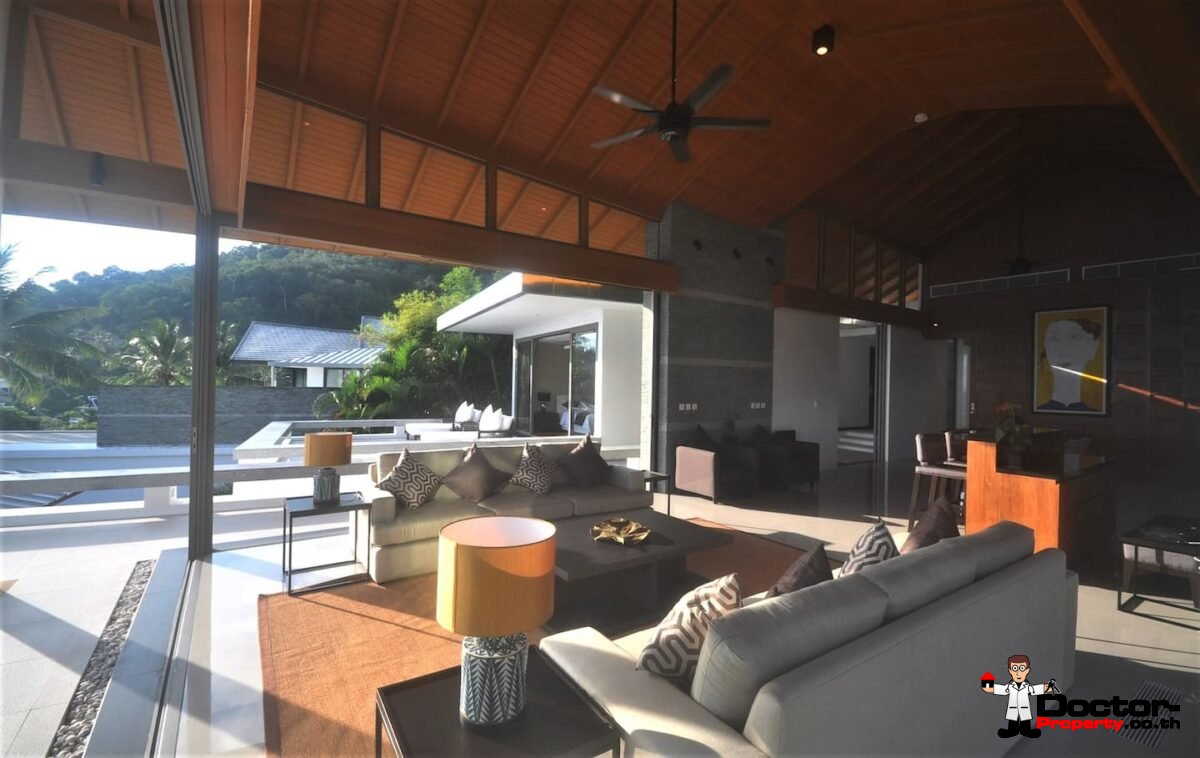 Fantastic 6 Bedroom Villa - Panoramic Sea View - Kalim Beach - Phuket West - for sale