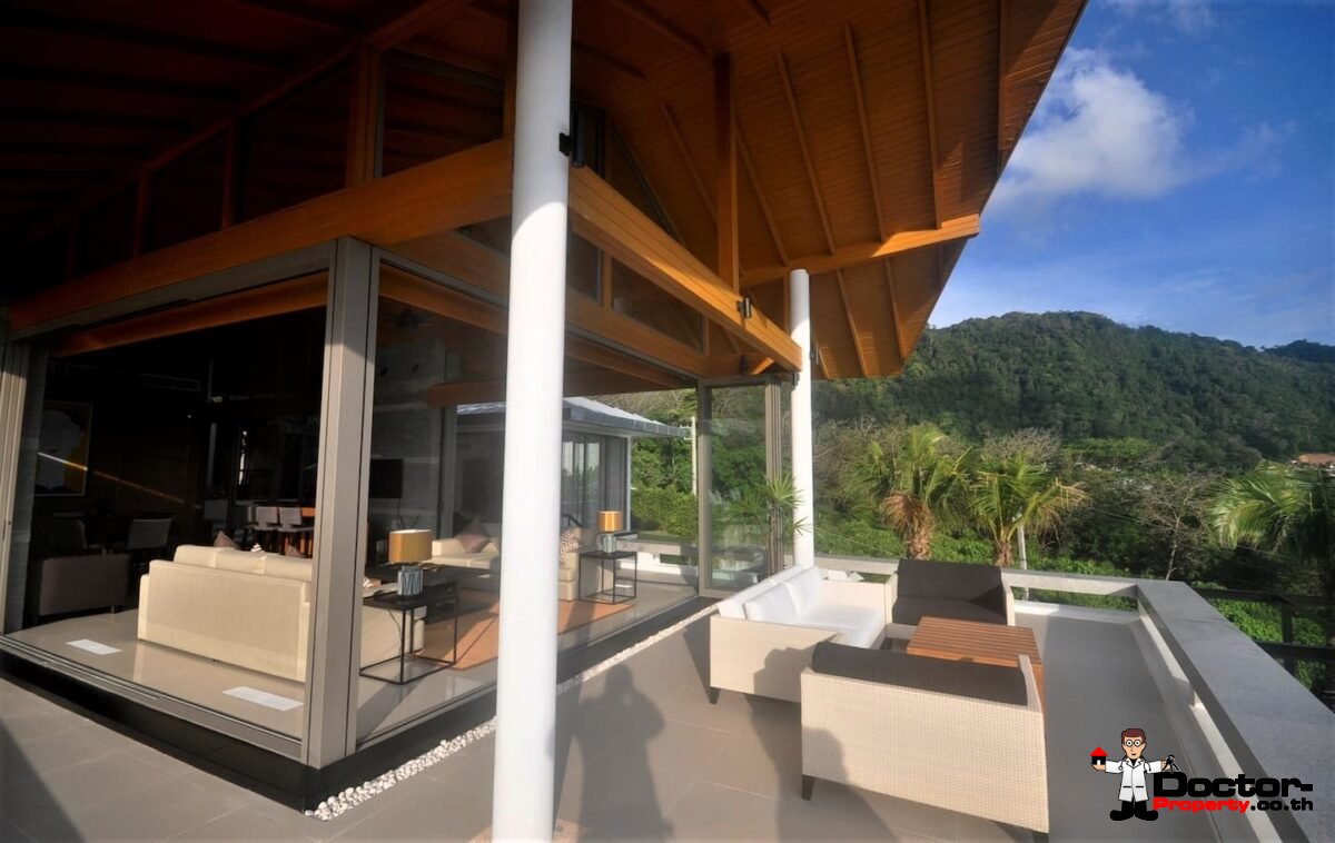 Fantastic 6 Bedroom Villa - Panoramic Sea View - Kalim Beach - Phuket West - for sale