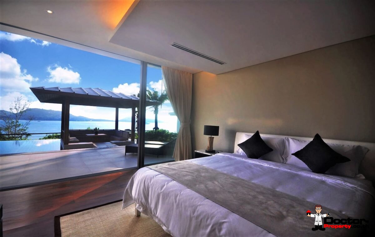 Fantastic 6 Bedroom Villa - Panoramic Sea View - Kalim Beach - Phuket West - for sale