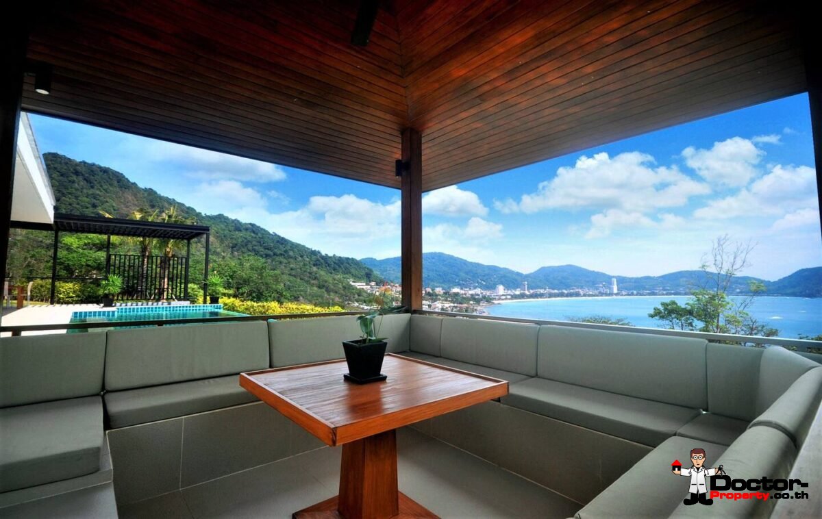 Fantastic 6 Bedroom Villa - Panoramic Sea View - Kalim Beach - Phuket West - for sale