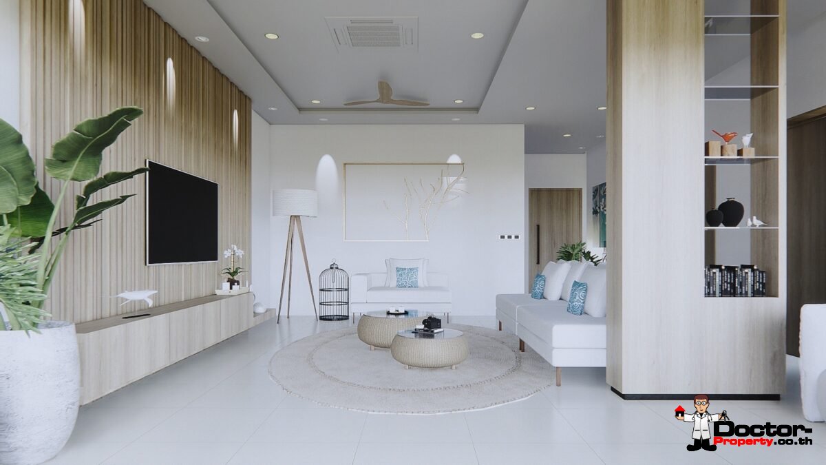 3 Bed Sea View Villa – Near Fisherman’s Village, Koh Samui – For Sale