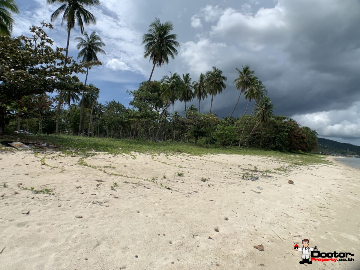 Great Beachfront Land in Hua Thanon, Koh Samui - For Sale