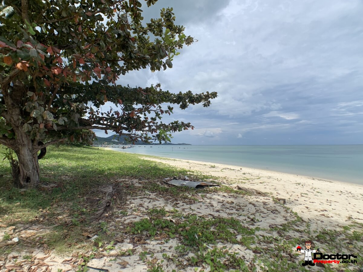 Great Beachfront Land in Hua Thanon, Koh Samui - For Sale