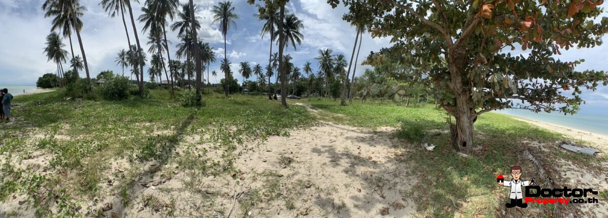 Great Beachfront Land in Hua Thanon, Koh Samui - For Sale