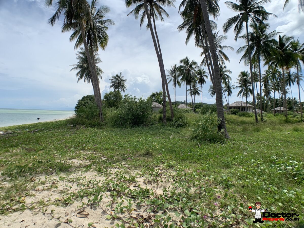 Great Beachfront Land in Hua Thanon, Koh Samui - For Sale