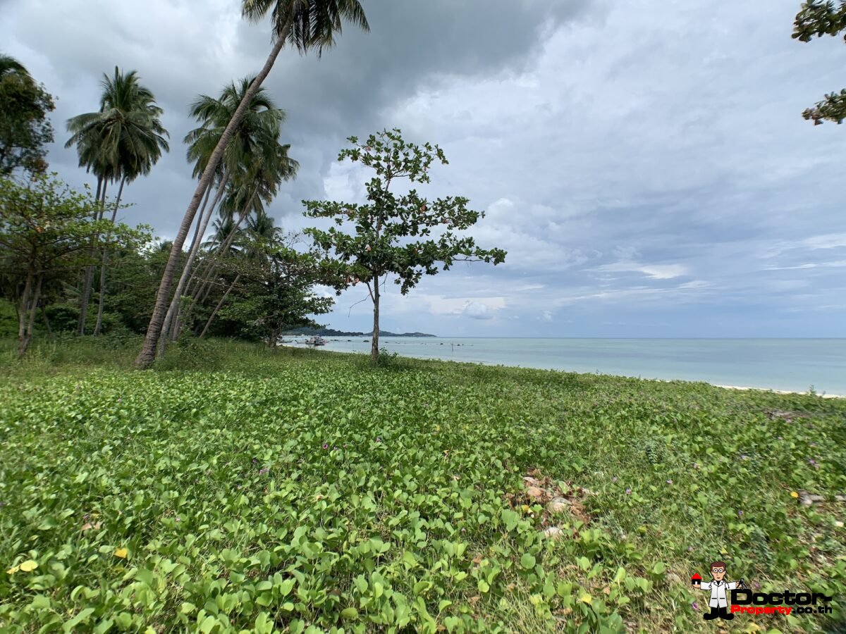 Great Beachfront Land in Hua Thanon, Koh Samui - For Sale