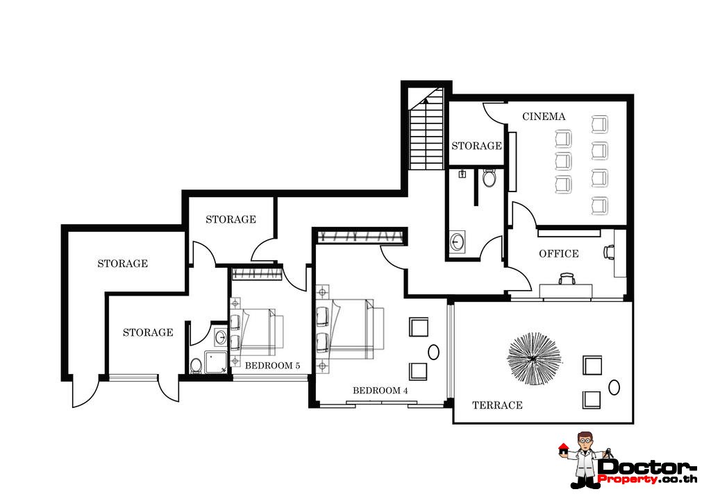 Luxury 5 Bedroom Sea View Villa Kalipay - Cape Yamu - Phuket East - for sale
