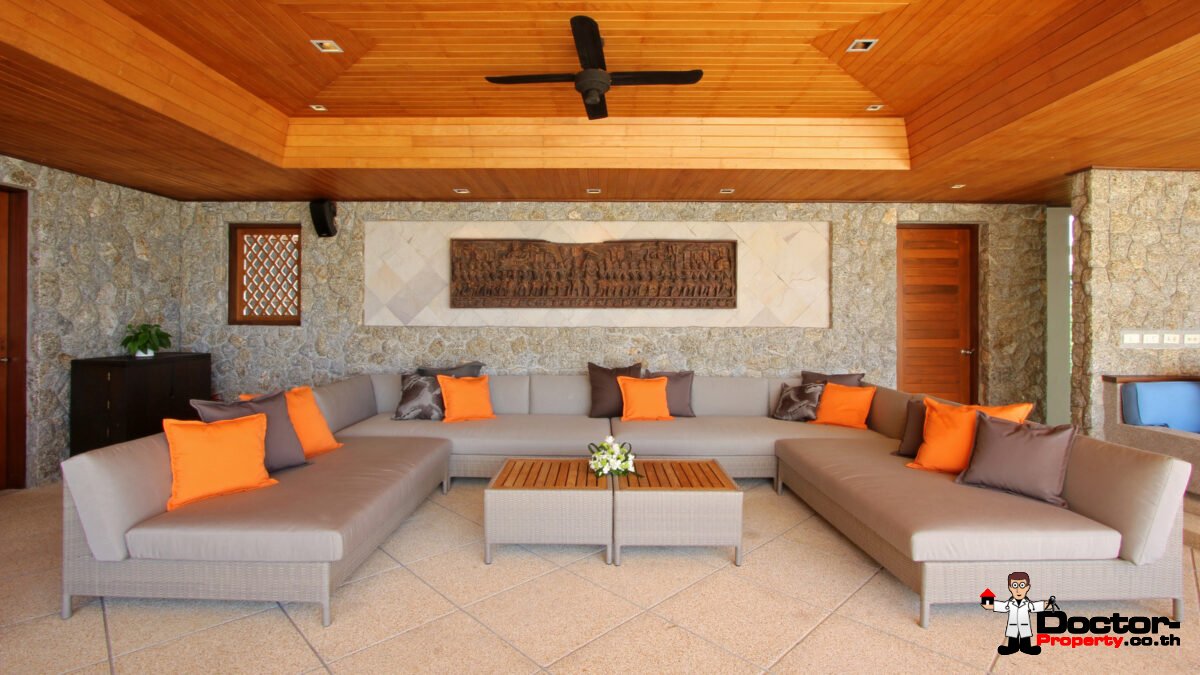 Luxury 6 Bedroom Sea View Villa - Rak Tawan - Surin Beach - Phuket West - for sale