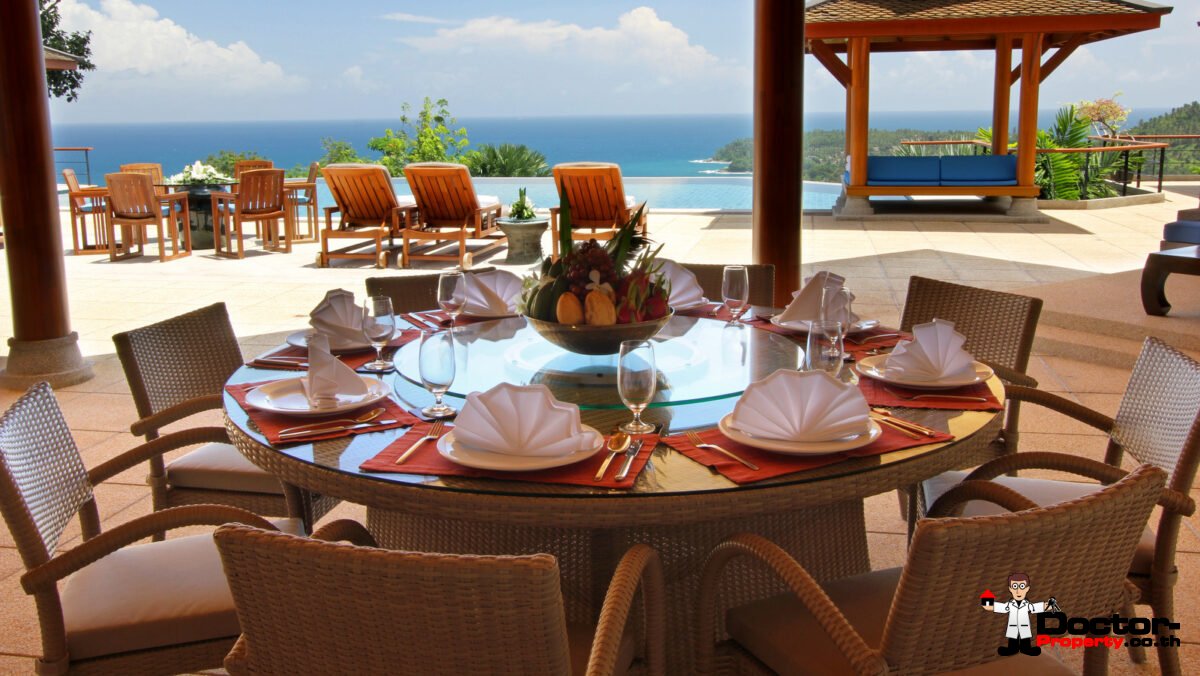 Luxury 6 Bedroom Sea View Villa - Rak Tawan - Surin Beach - Phuket West - for sale