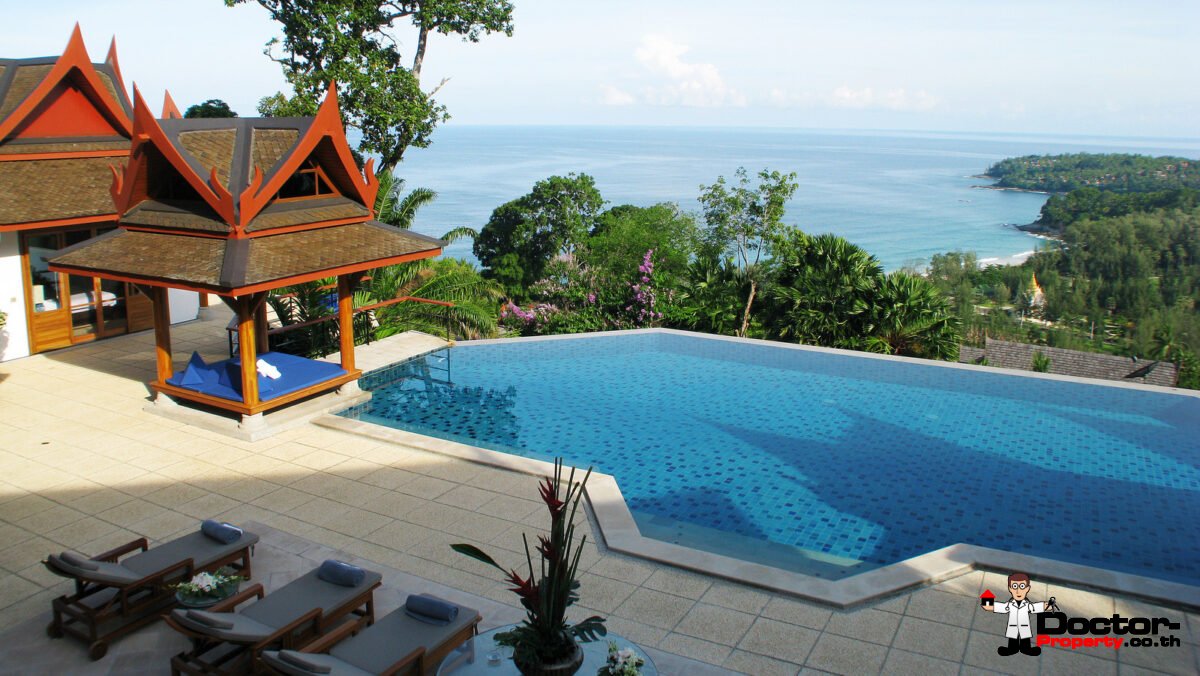 Luxury 6 Bedroom Sea View Villa - Rak Tawan - Surin Beach - Phuket West - for sale