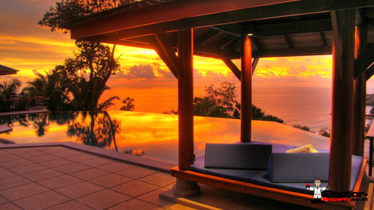 Luxury 6 Bedroom Sea View Villa - Rak Tawan - Surin Beach - Phuket West - for sale