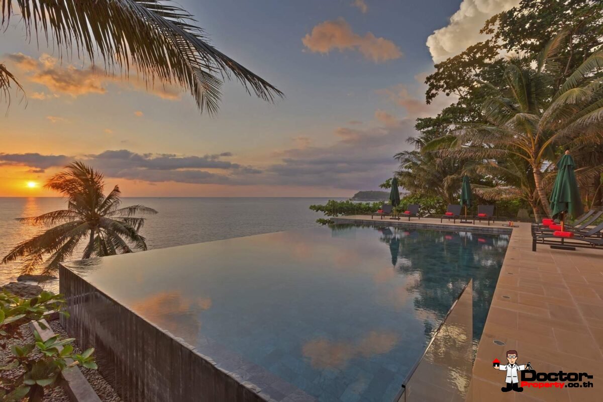 Luxury 8 Bedroom Oceanfront Villa - Kata Beach - Phuket South - for sale