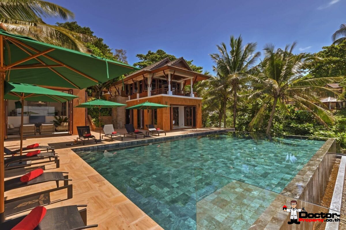 Luxury 8 Bedroom Oceanfront Villa - Kata Beach - Phuket South - for sale