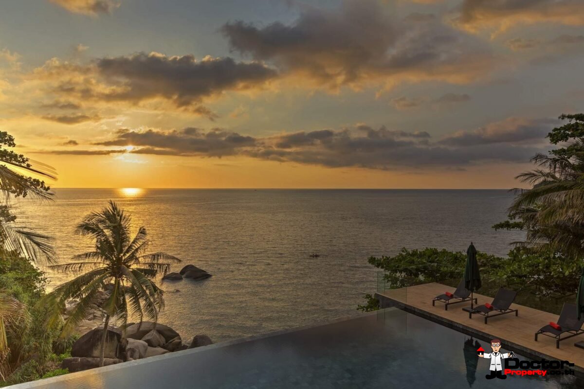 Luxury 8 Bedroom Oceanfront Villa - Kata Beach - Phuket South - for sale