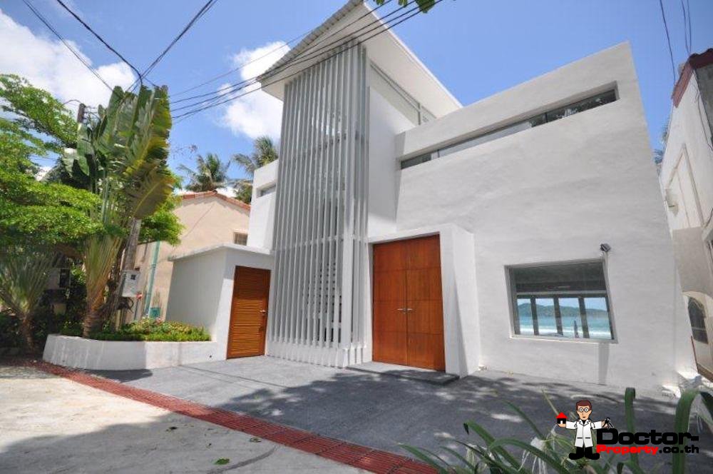 Modern 3 Bedroom Beachfront House – Kalim Beach – Phuket West – for sale