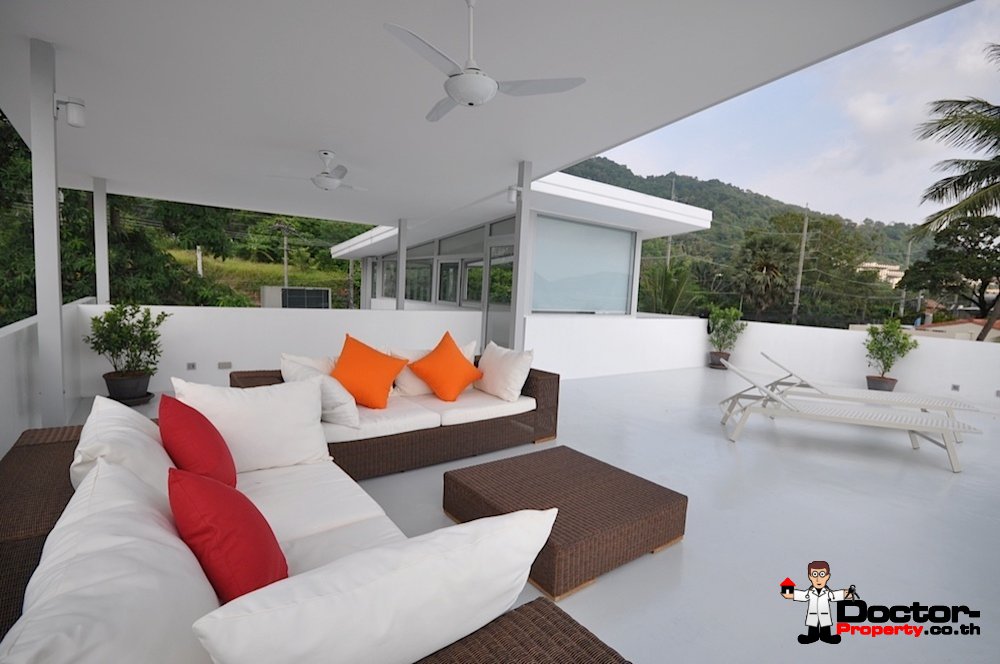Modern 3 Bedroom Beachfront House – Kalim Beach – Phuket West – for sale