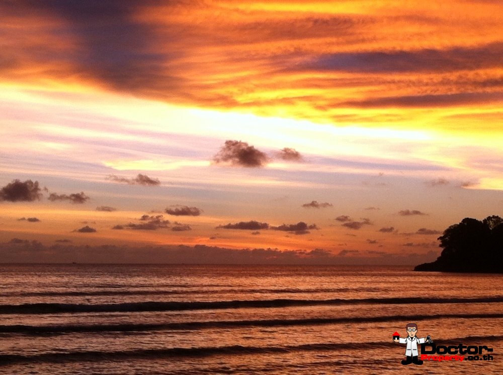 Modern 3 Bedroom Beachfront House – Kalim Beach – Phuket West – for sale