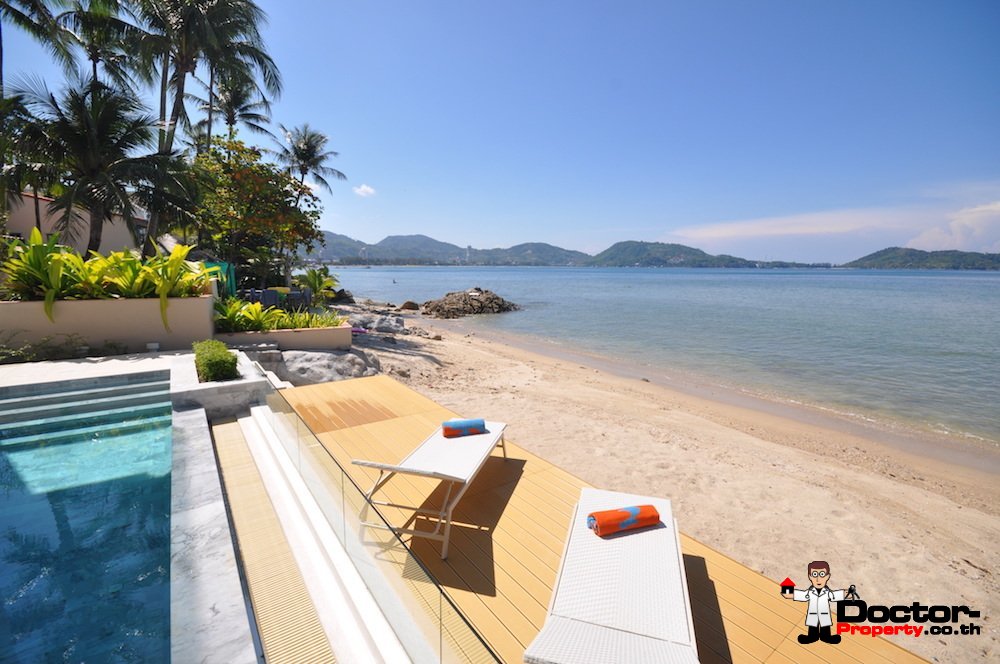 Modern 3 Bedroom Beachfront House – Kalim Beach – Phuket West – for sale