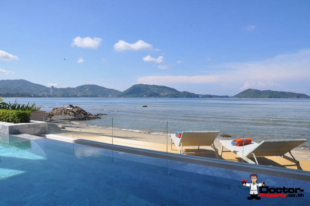 Modern 3 Bedroom Beachfront House – Kalim Beach – Phuket West – for sale