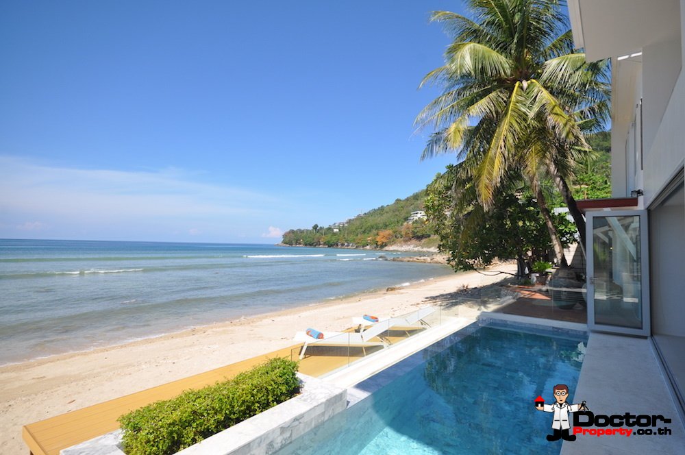 Modern 3 Bedroom Beachfront House – Kalim Beach – Phuket West – for sale