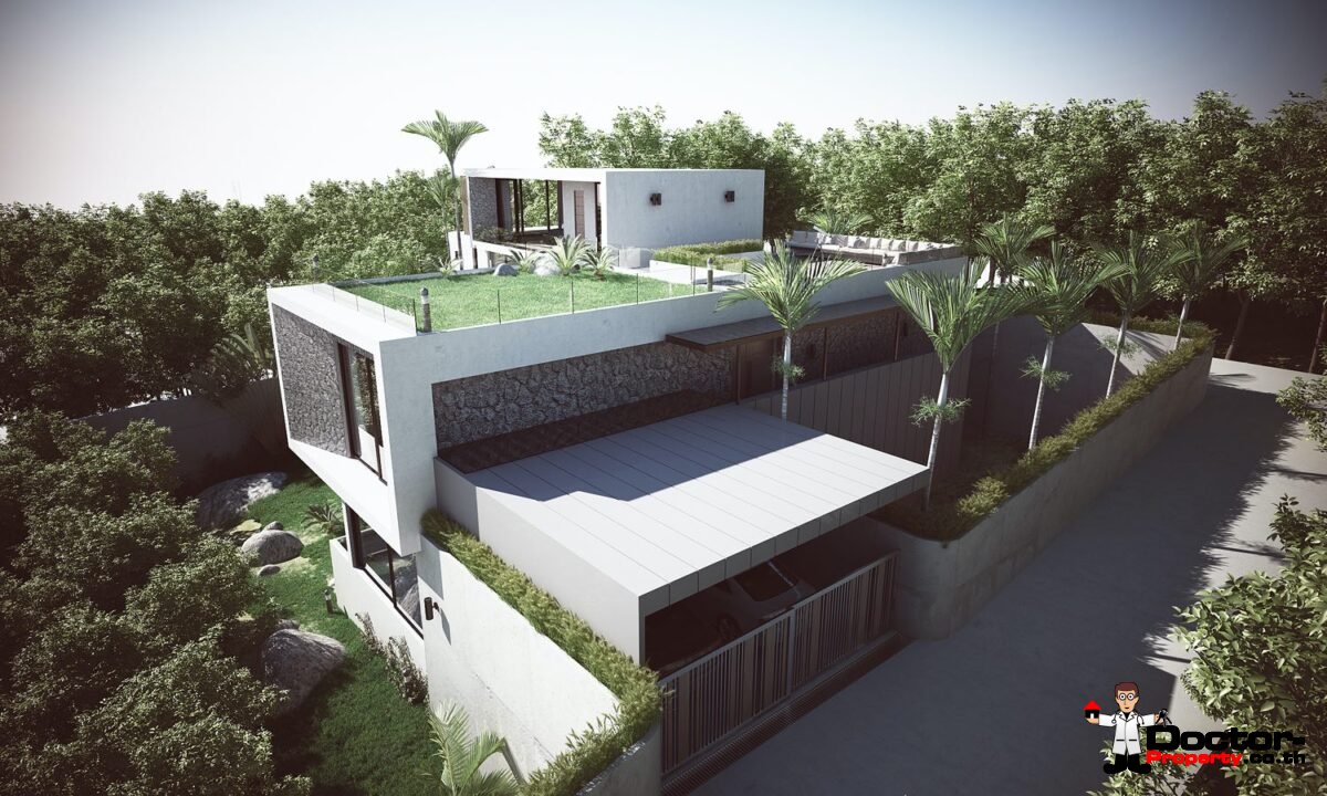 New 6 Bedroom Sea View Pool Villa - Kamala Beach - Phuket West - for sale