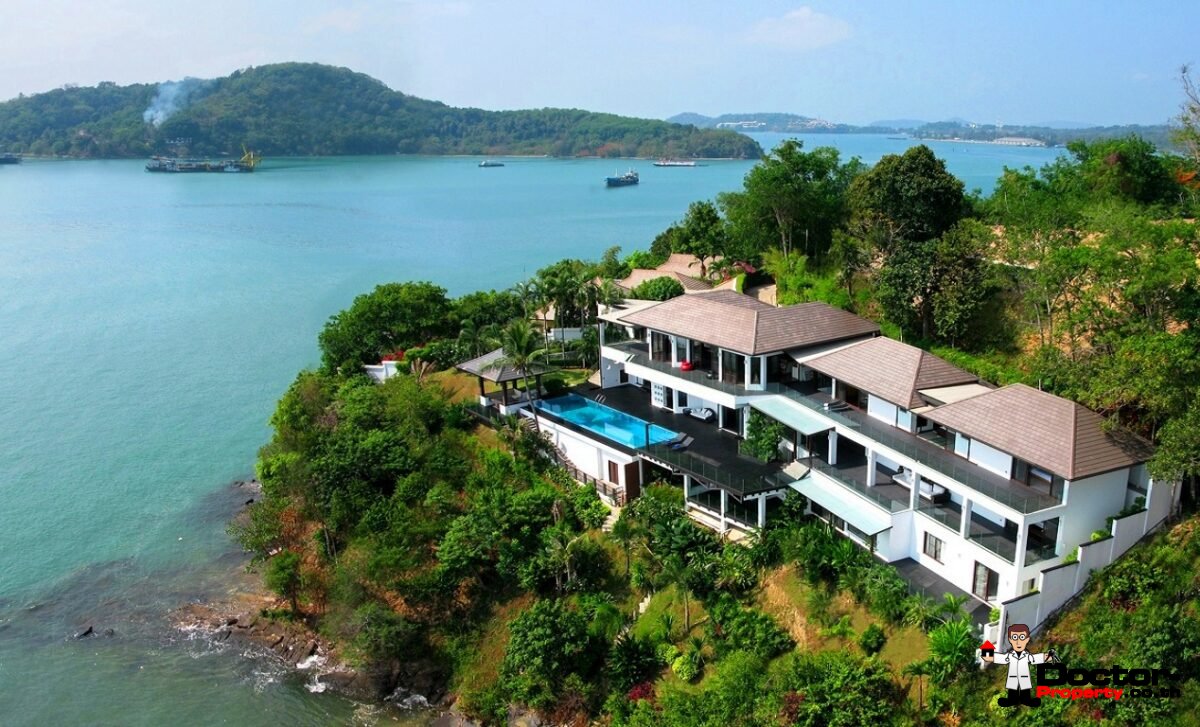 Sea View 6 Bedroom Villa Hollywood - Cape Panwa - Phuket South - for sale
